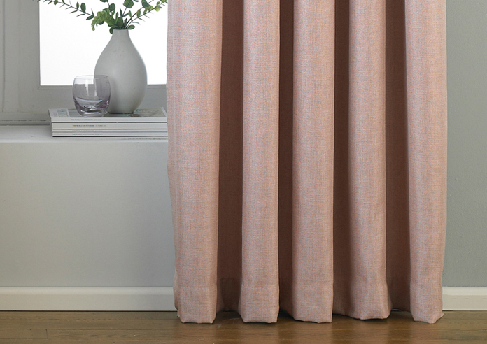 Atlantic Eyelet, Blush - Ready Made Curtains - Image 6